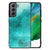 Kleurrijke Telefoonhoesje Samsung Galaxy S21FE Painting Blue