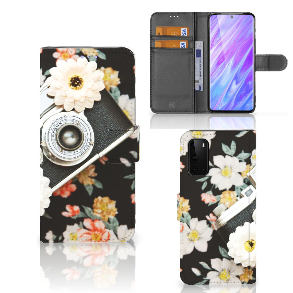 Samsung Galaxy S20 Telefoonhoesje met foto Vintage Camera