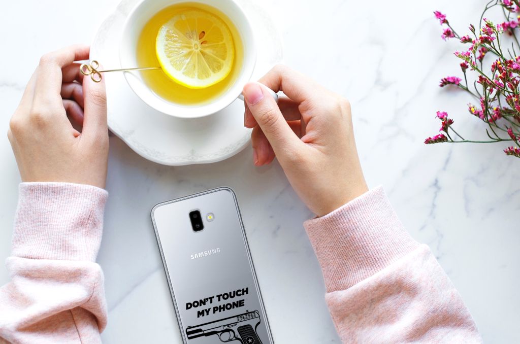 Samsung Galaxy J6 Plus (2018) Silicone-hoesje Pistol DTMP