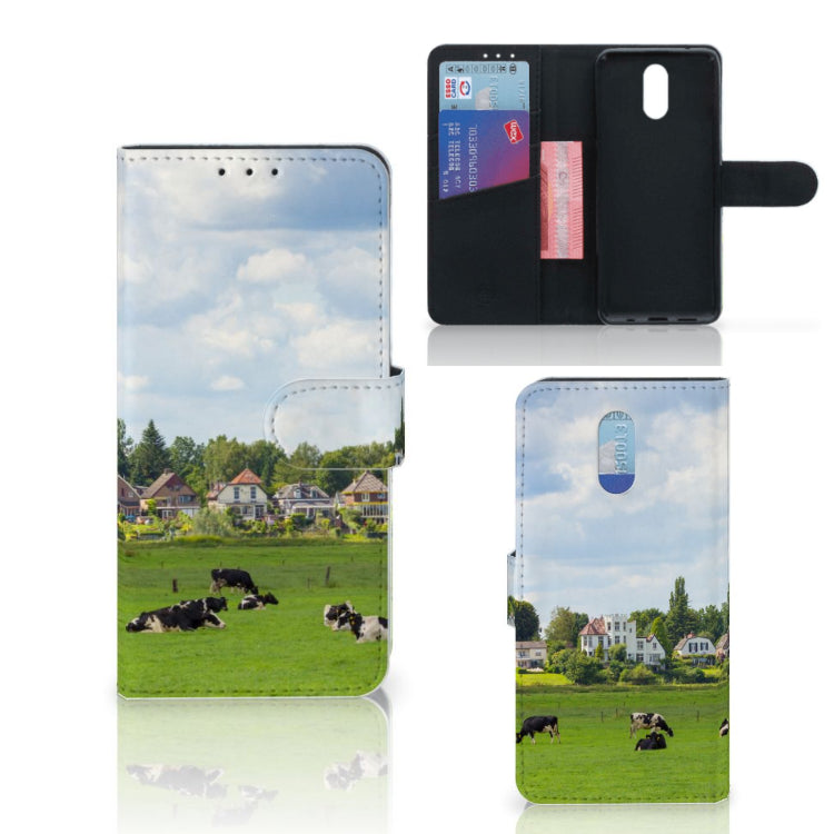 Nokia 2.3 Telefoonhoesje met Pasjes Koeien