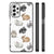 Dierenprint Telefoonhoesje voor Samsung Galaxy A23 Konijntjes B2C Telecom