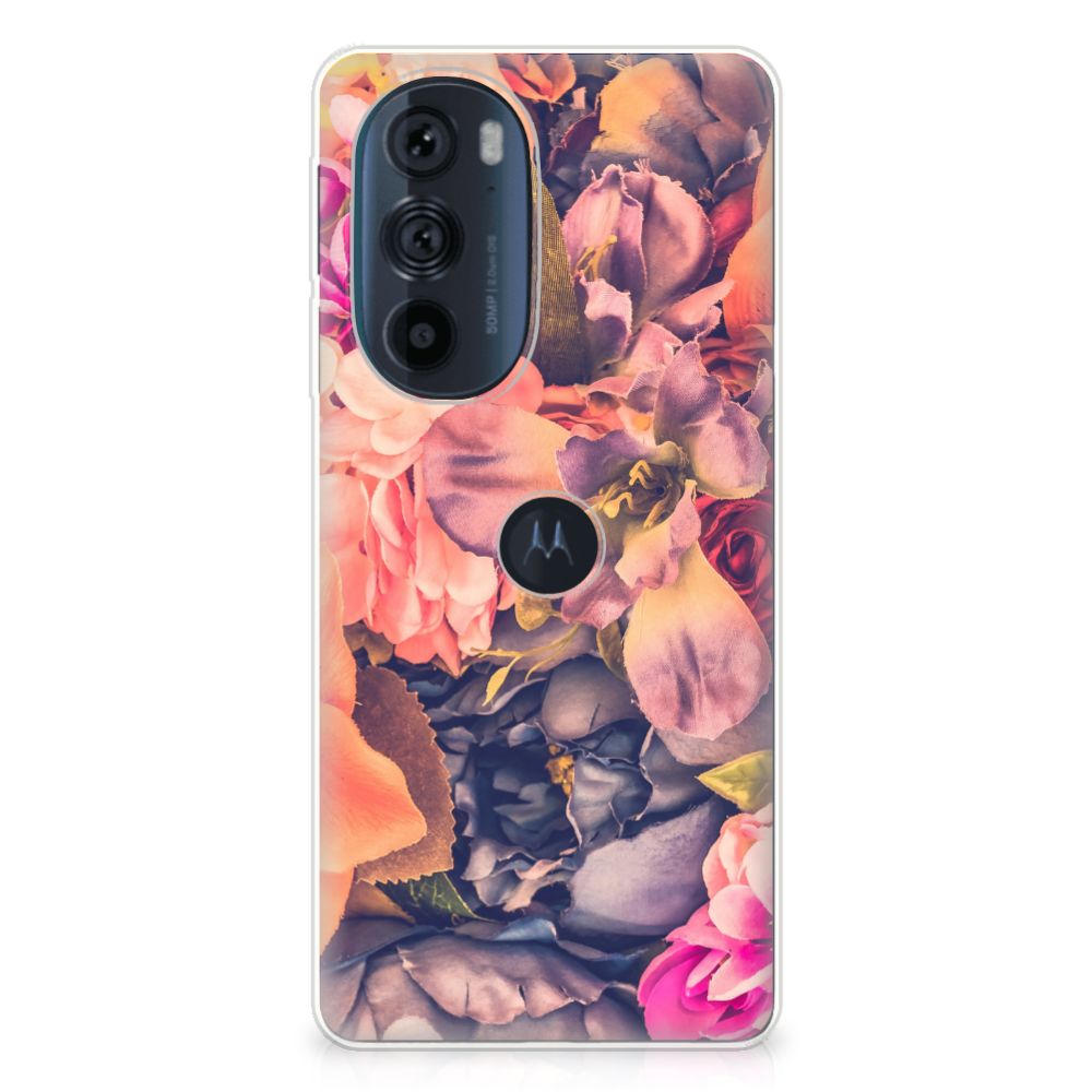 Motorola Edge 30 Pro TPU Case Bosje Bloemen B2C Telecom
