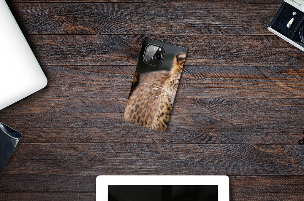 iPhone 14 Pro Max Hoesje maken Luipaard - B2C Telecom