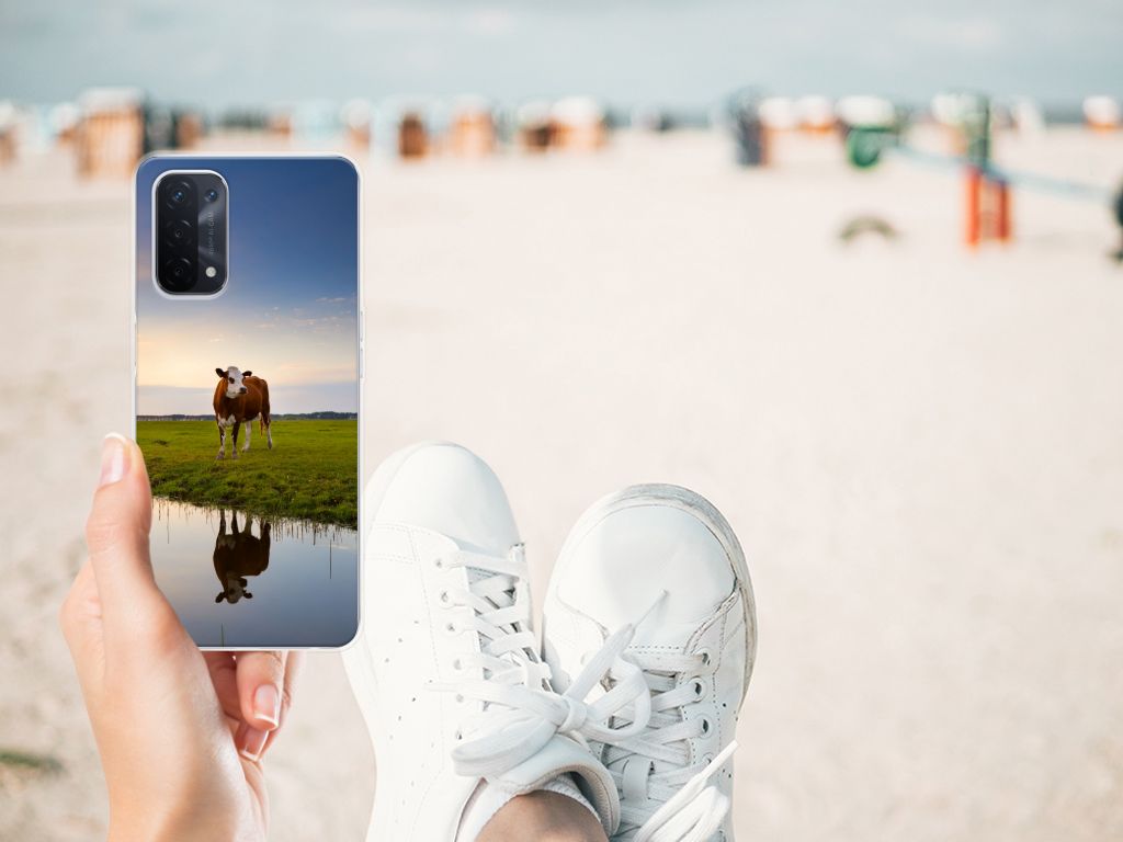 OPPO A93 5G TPU Hoesje Koe B2C Telecom