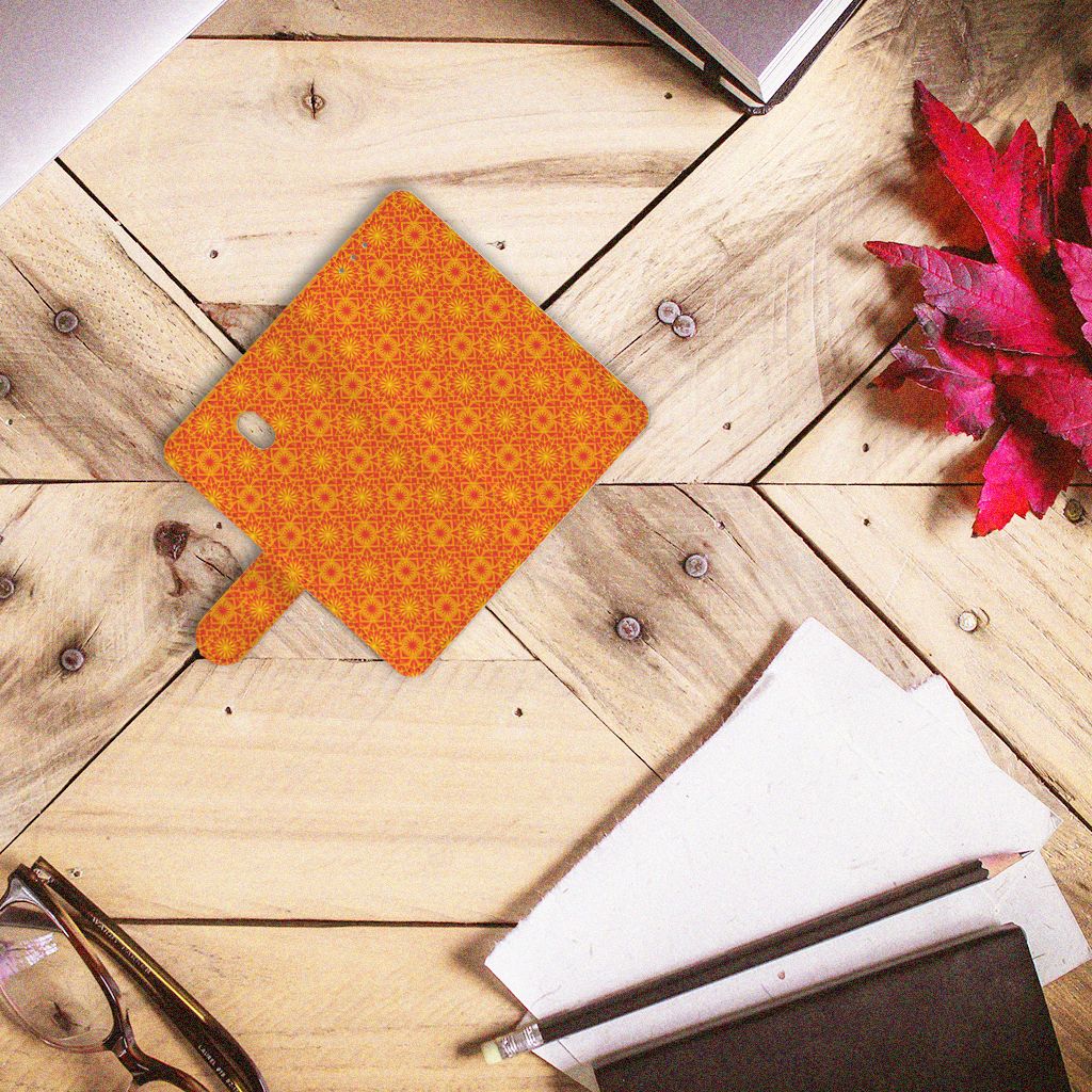 Xiaomi Redmi 8A Telefoon Hoesje Batik Oranje