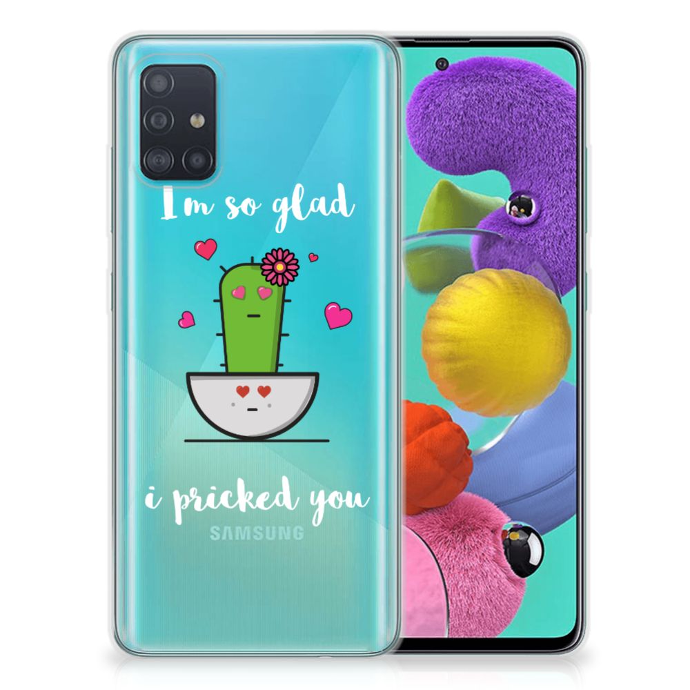 Samsung Galaxy A51 Telefoonhoesje met Naam Cactus Glad B2C Telecom