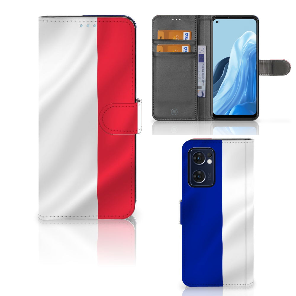 OPPO Find X5 Lite | Reno 7 5G Bookstyle Case Frankrijk