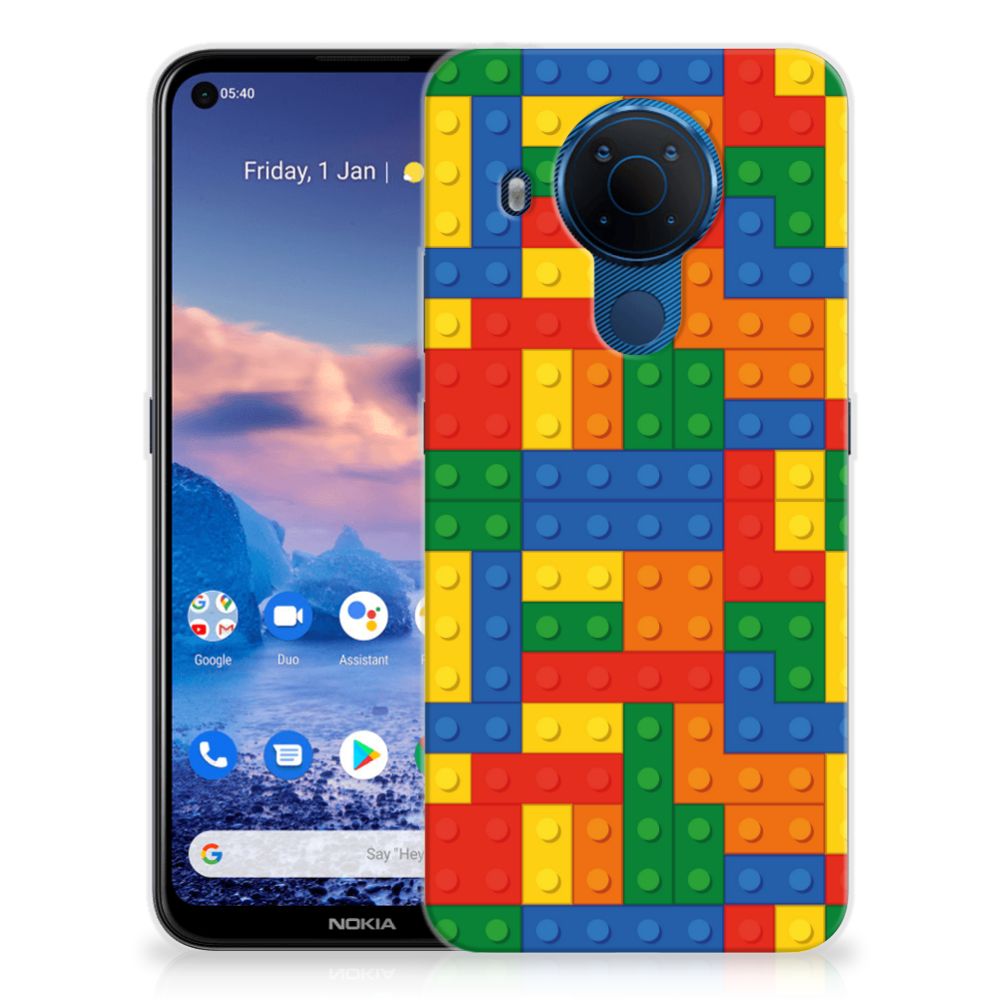Nokia 5.4 TPU bumper Blokken