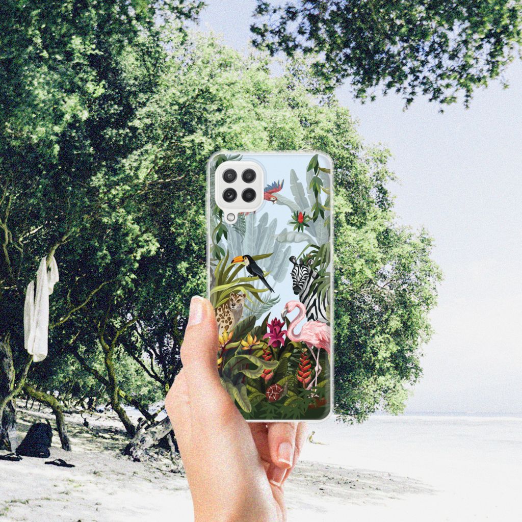 TPU Hoesje voor Samsung Galaxy A22 4G | M22 Jungle B2C Telecom