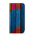 iPhone 15 Pro Book Wallet Case Wood Heart - Cadeau voor je Vriend met kleurrijk design van hout.