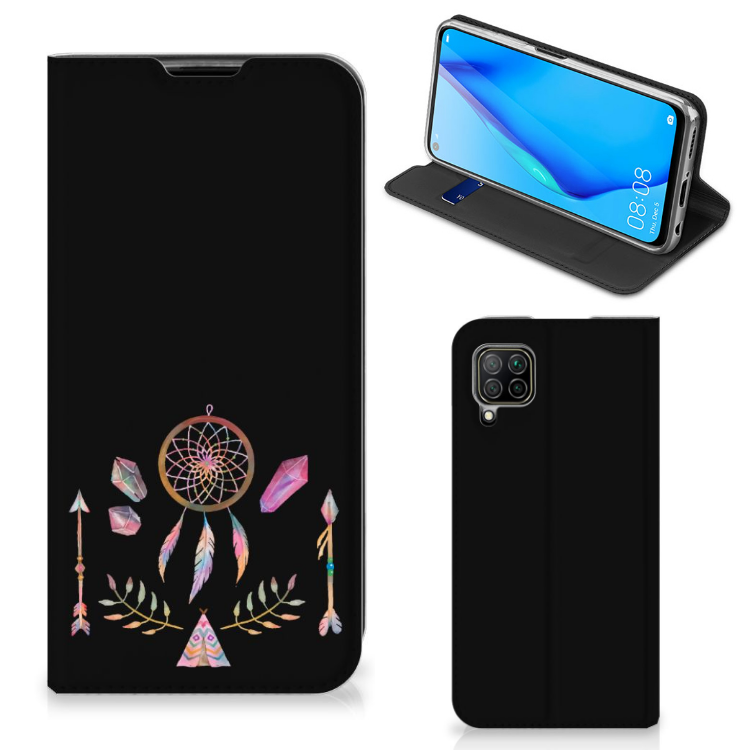 Huawei P40 Lite Magnet Case Boho Dreamcatcher - B2C Telecom