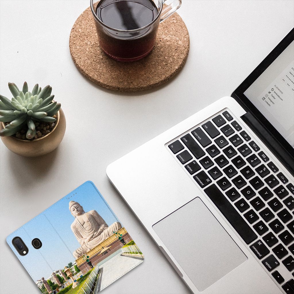 Samsung Galaxy A20e Book Cover Boeddha