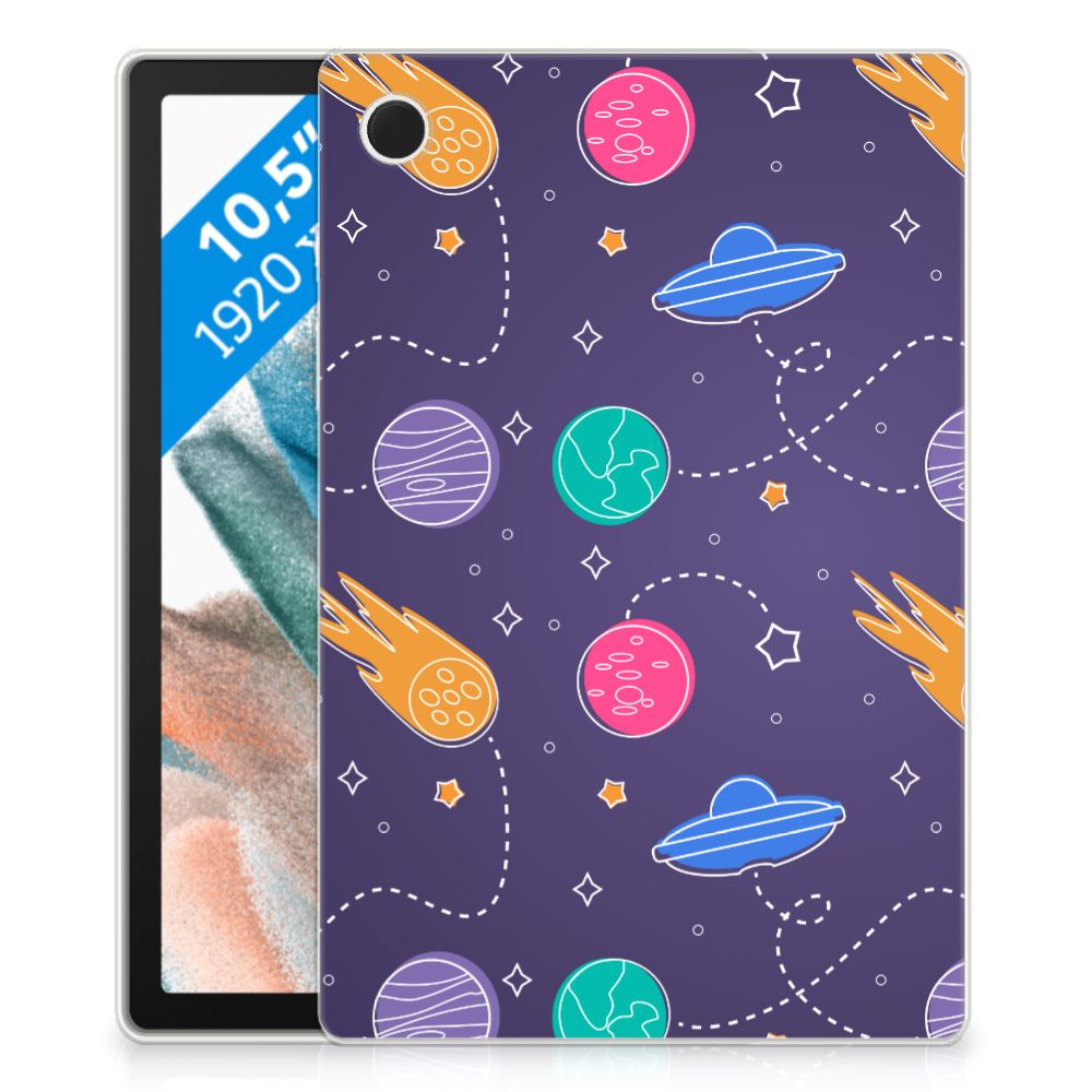 Samsung Galaxy Tab A8 2021/2022 Leuke Siliconen Hoes Space - B2C Telecom
