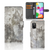 Samsung Galaxy A41 Bookcase Beton Print