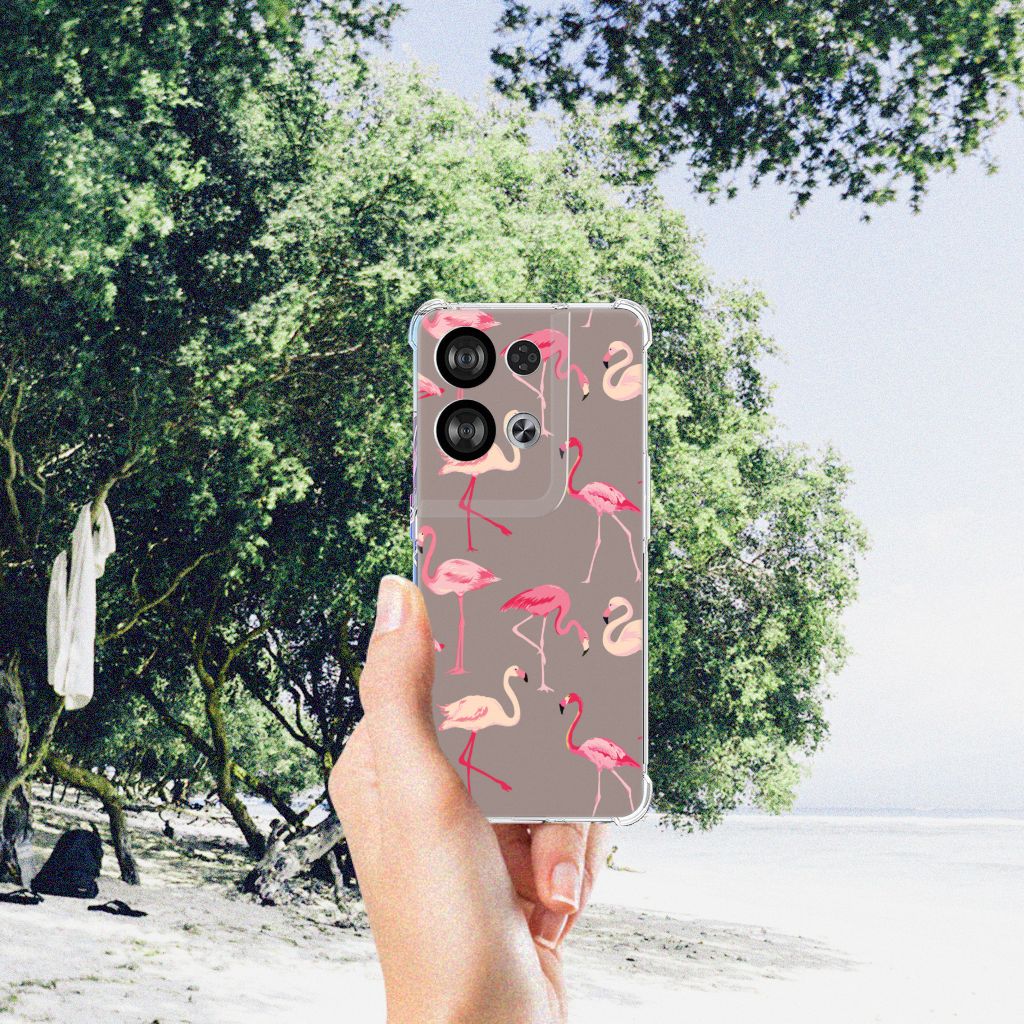OPPO Reno8 Case Anti-shock Flamingo B2C Telecom