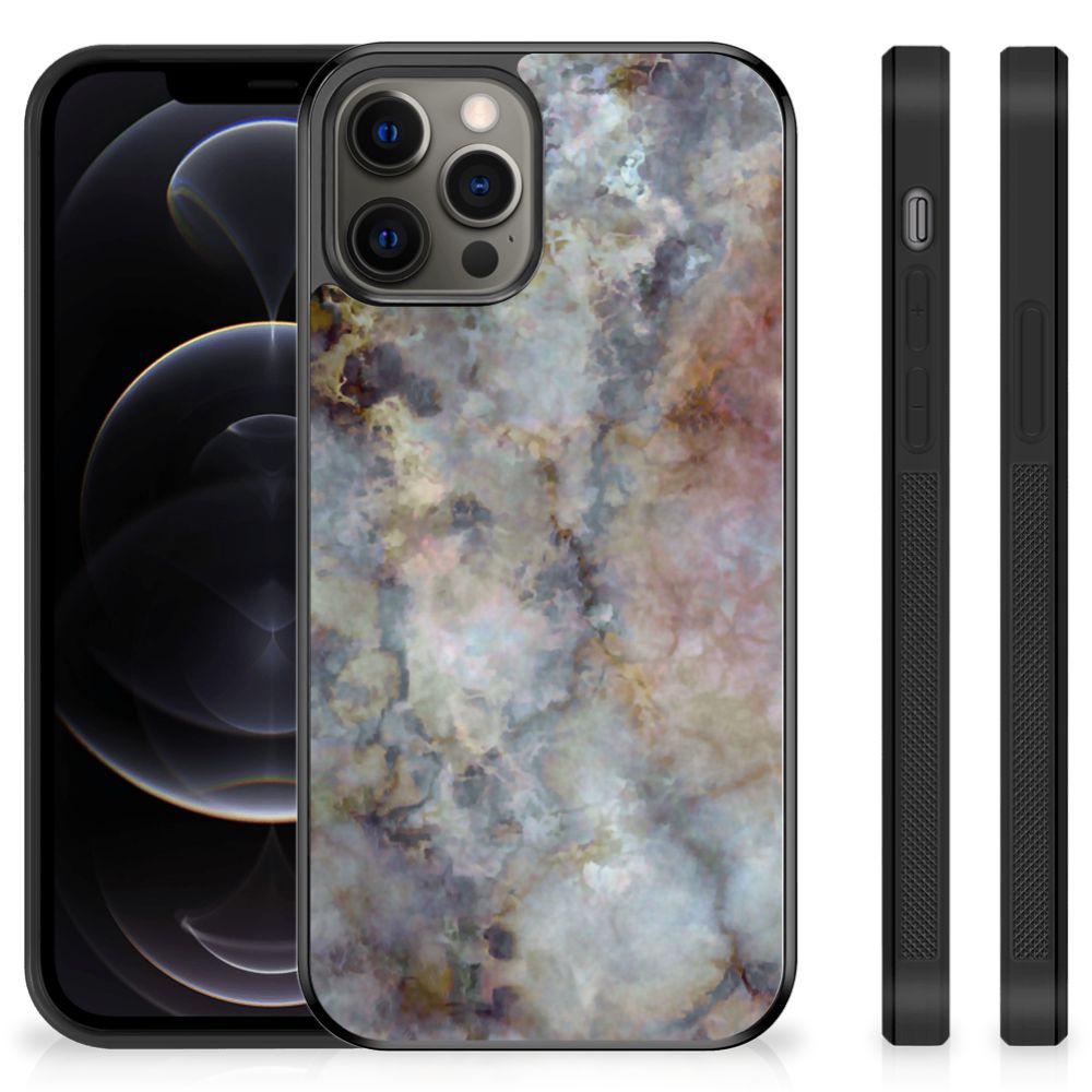 iPhone 12 Pro Max Gripcase Marmer Grijs B2C Telecom