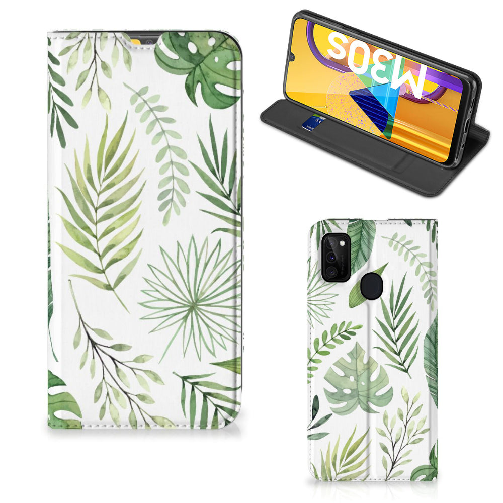Samsung Galaxy M30s | M21 Smart Cover Leaves