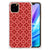Apple iPhone 11 Pro Doorzichtige Silicone Hoesje Batik Rood