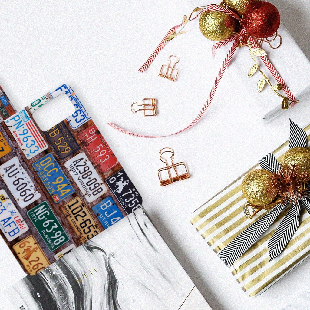 Huawei P40 Pro Telefoonhoesje met foto Kentekenplaten