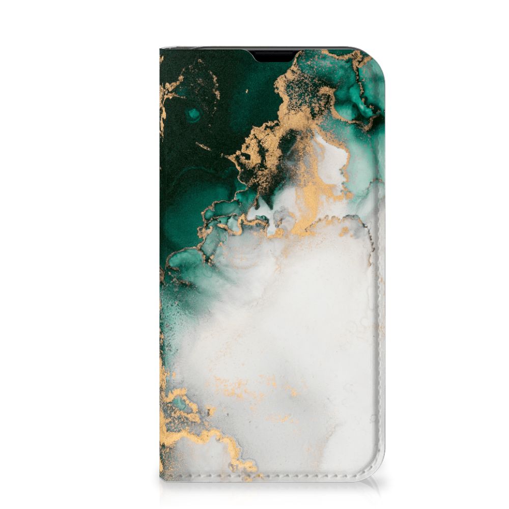 Standcase voor iPhone 13 Mini Marmer Groen - B2C Telecom