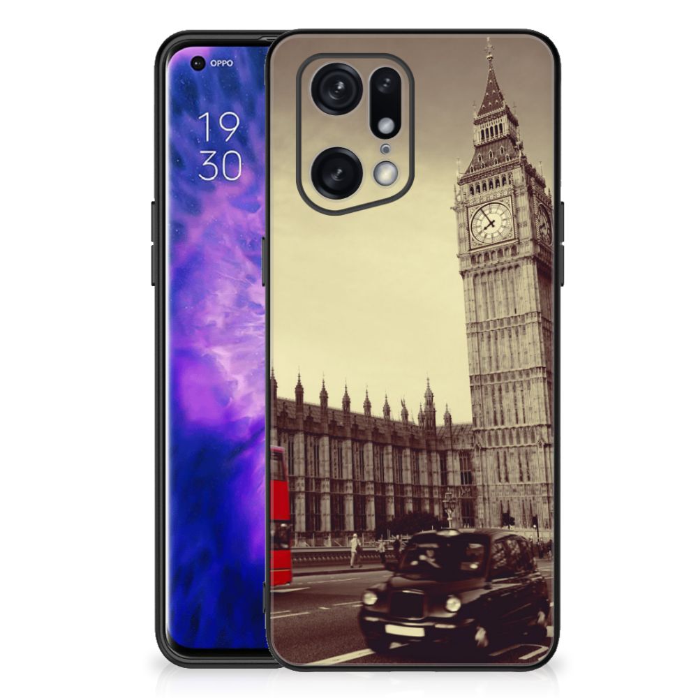 OPPO Find X5 Pro TPU Backcover Londen B2C Telecom