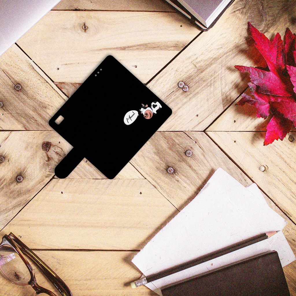 Huawei Ascend P8 Lite Leuk Hoesje Cow
