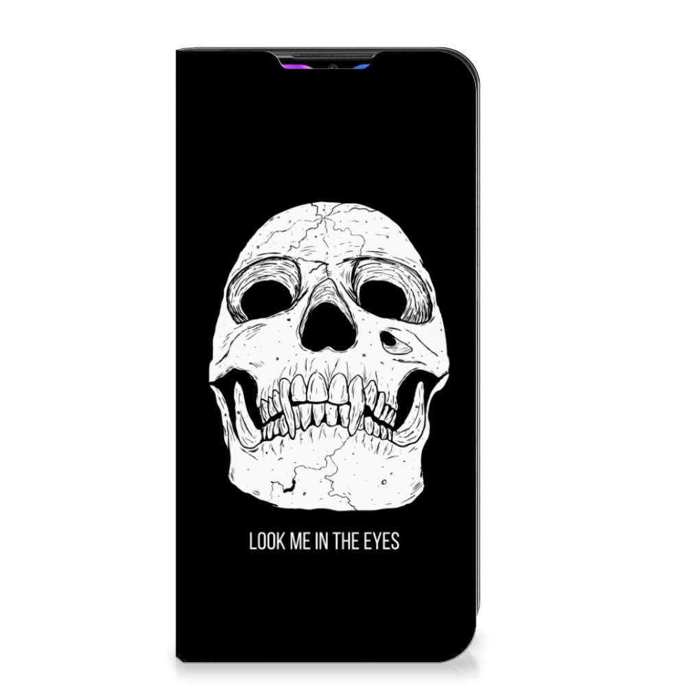 Mobiel BookCase Xiaomi Redmi 9 Skull Eyes - B2C Telecom