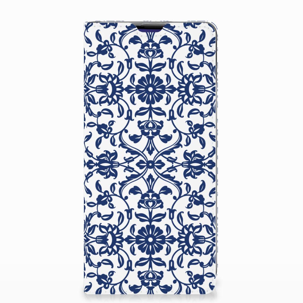 Samsung Galaxy S10 Plus Smart Cover Flower Blue