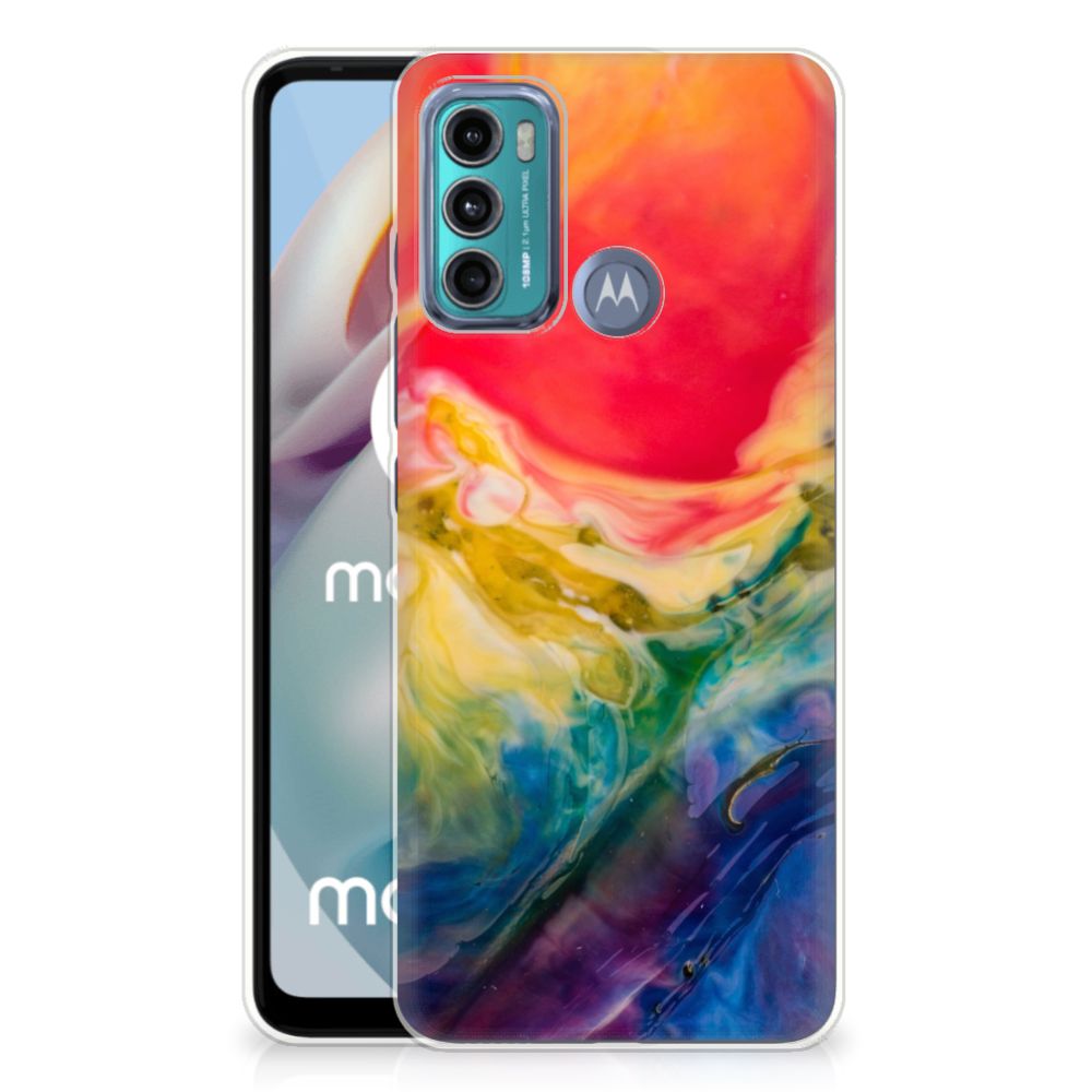 Hoesje maken Motorola Moto G60 Watercolor Dark