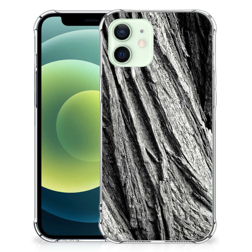 Stevig Telefoonhoesje iPhone 12 Mini Boomschors Grijs B2C Telecom
