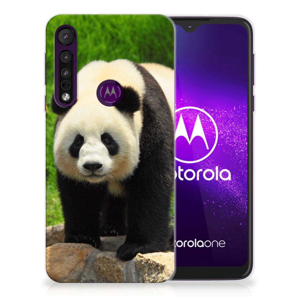 Motorola One Macro TPU Hoesje Panda B2C Telecom