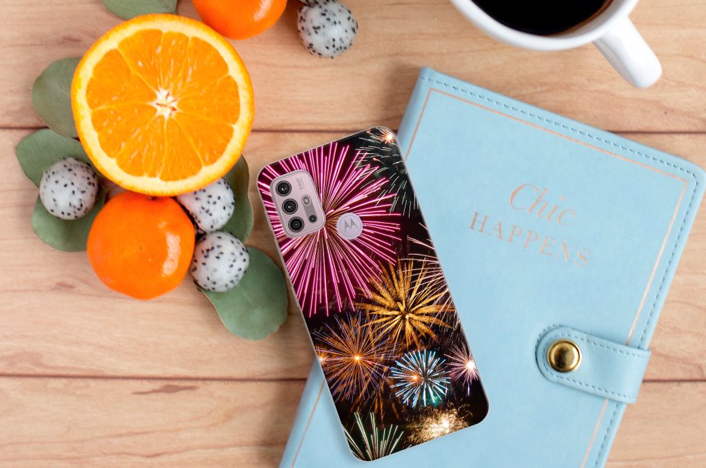Motorola Moto G30 | G10 Silicone Back Cover Vuurwerk B2C Telecom