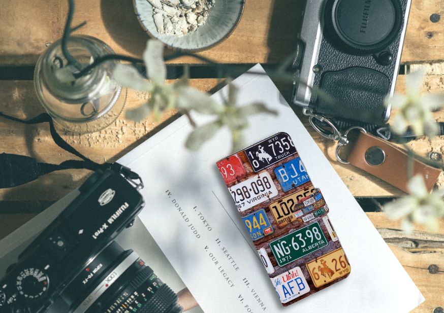 Samsung Galaxy A20s Telefoonhoesje met foto Kentekenplaten