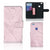 Huawei P10 Lite Bookcase Marble Pink - Origineel Cadeau Vriendin