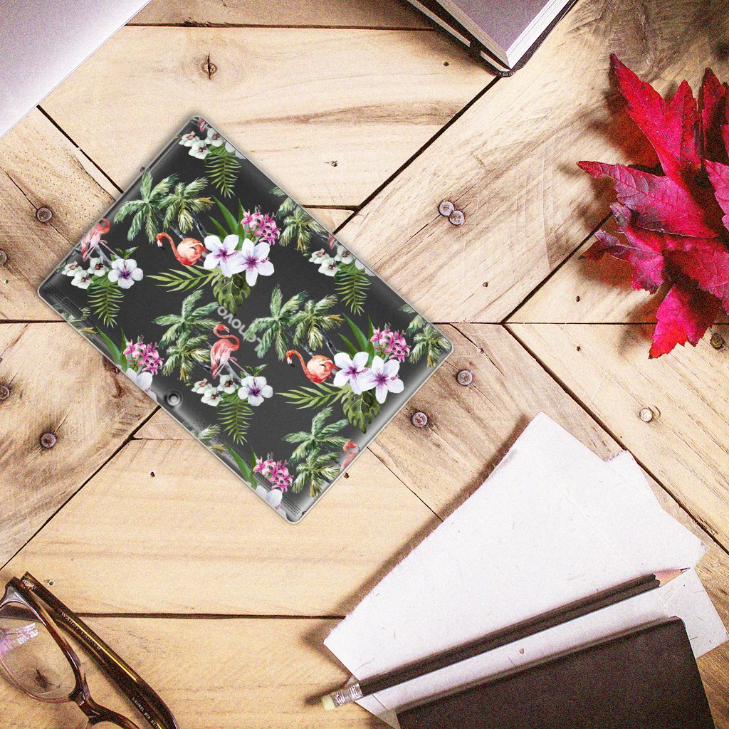 Lenovo Tab 10 | Tab 2 A10-30 Back Case Flamingo Palms - B2C Telecom