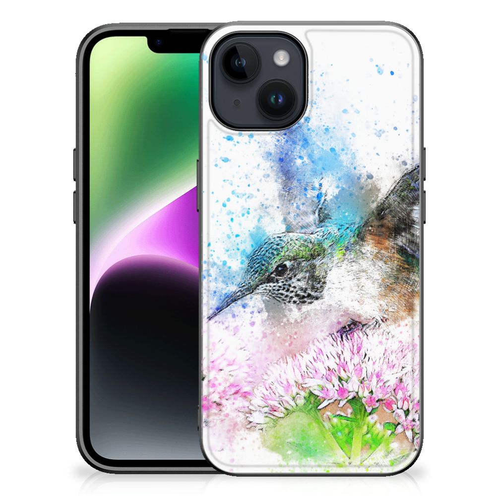 Kleurrijke Telefoonhoesje iPhone 15 Vogel