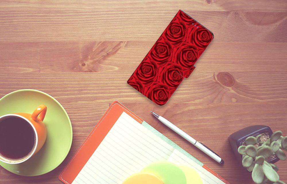 Motorola Moto E32 | Moto E32s Hoesje Red Roses
