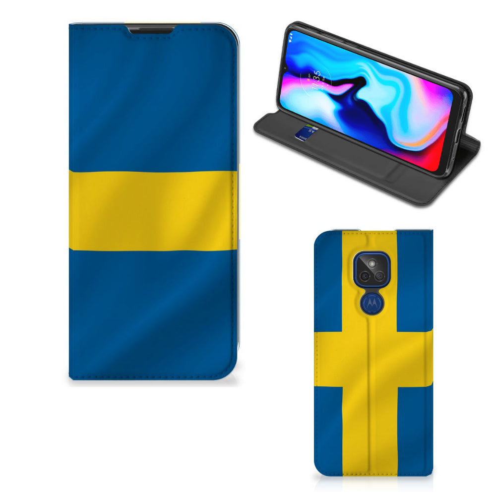 Motorola Moto G9 Play Standcase Zweden