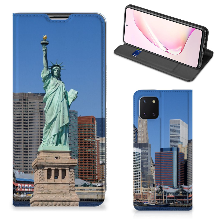 Samsung Galaxy Note 10 Lite Book Cover Vrijheidsbeeld - B2C Telecom
