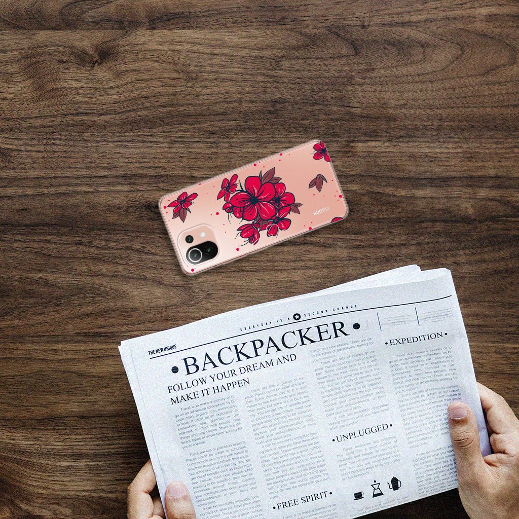 Xiaomi Mi 11 Lite | 11 Lite 5G NE TPU Case Blossom Red B2C Telecom