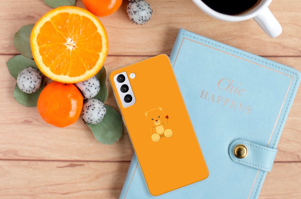 Samsung Galaxy S21 Plus Telefoonhoesje met Naam Baby Beer B2C Telecom