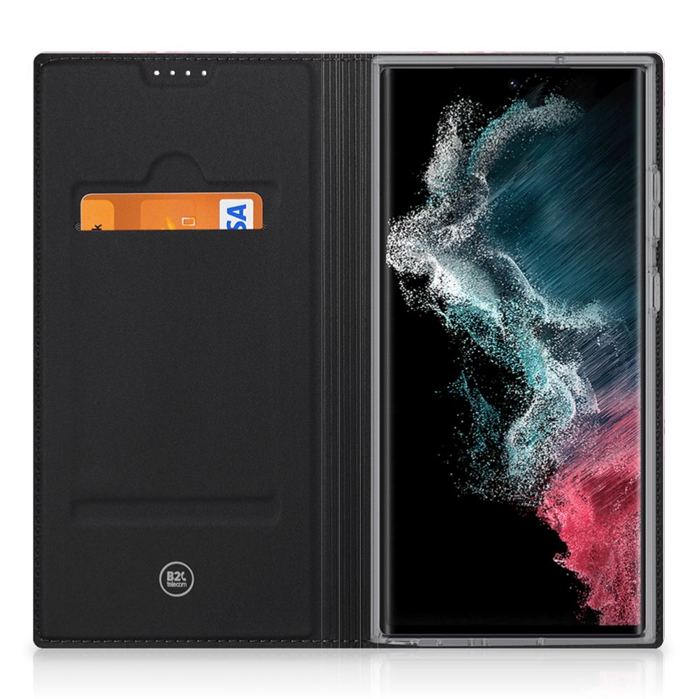 Samsung Galaxy S23 Ultra Hoesje maken Flamingo - B2C Telecom