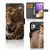Samsung Galaxy A32 4G Telefoonhoesje met Pasjes Luipaard
