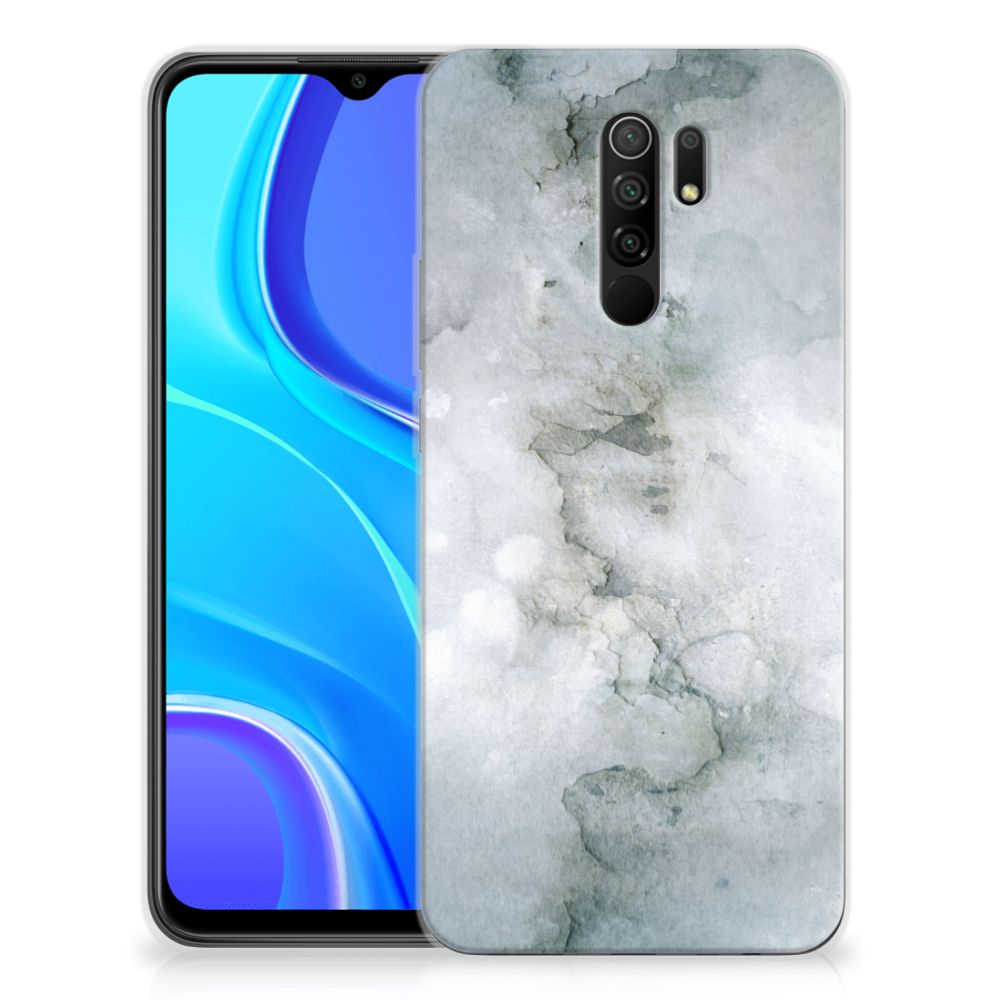 Hoesje maken Xiaomi Redmi 9 Painting Grey B2C Telecom