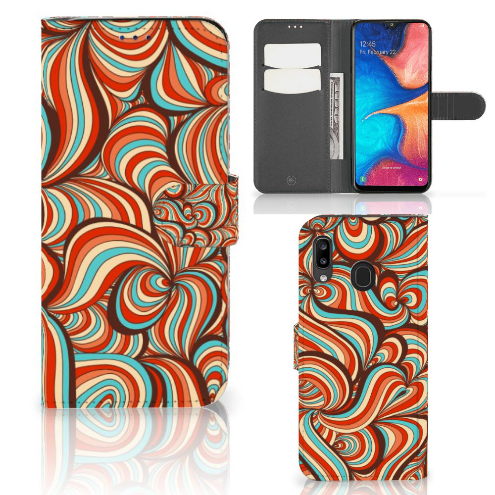 Samsung Galaxy A30 Hoesje Retro