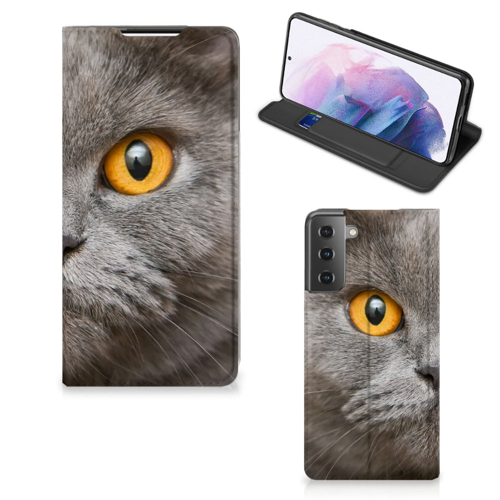 Hoesje maken Samsung Galaxy S21 Plus Britse Korthaar