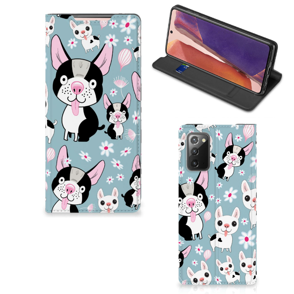 Samsung Galaxy Note20 Hoesje maken Hondjes - B2C Telecom