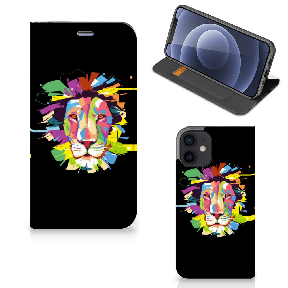 iPhone 12 Mini Magnet Case Lion Color - B2C Telecom