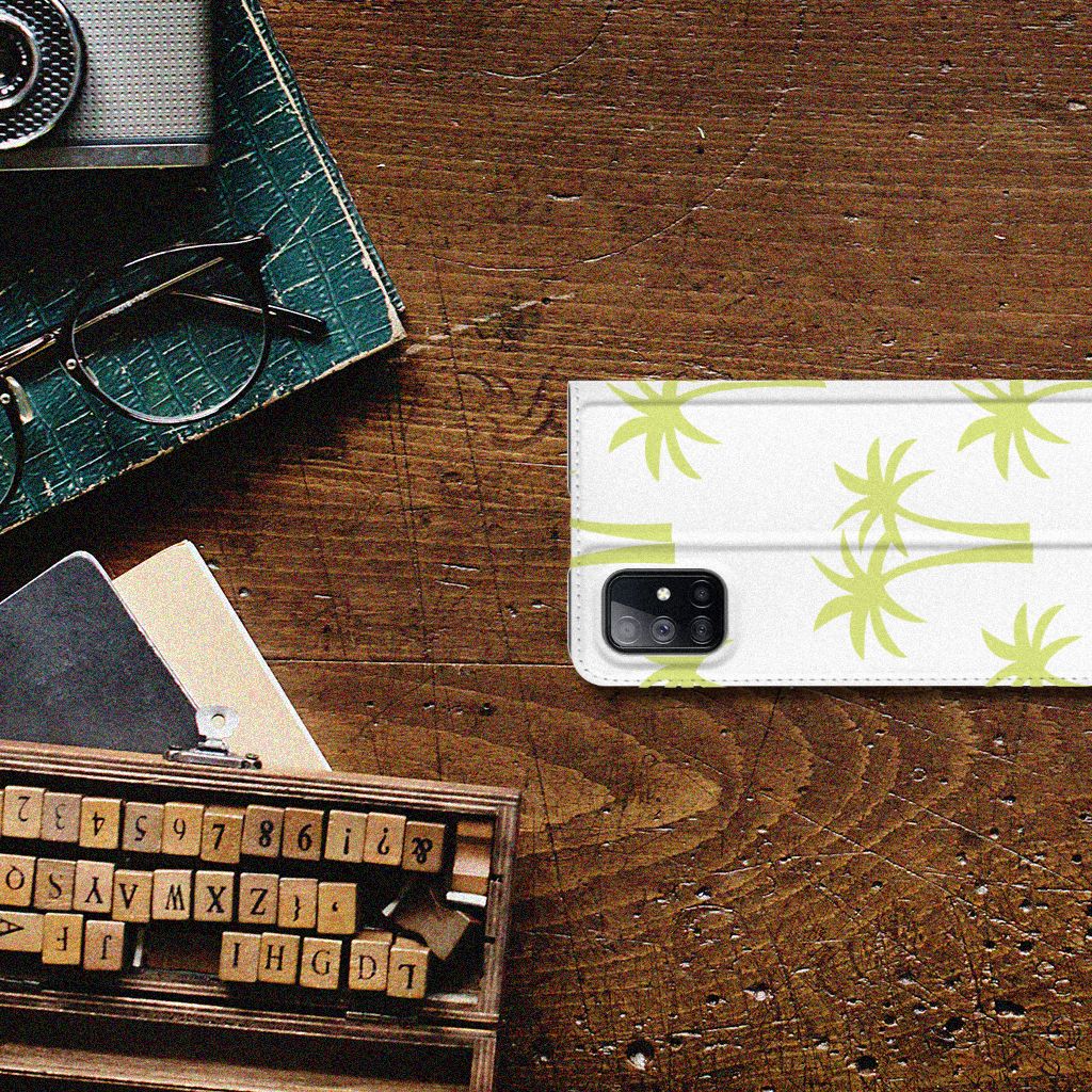 Samsung Galaxy M51 Smart Cover Palmtrees - B2C Telecom
