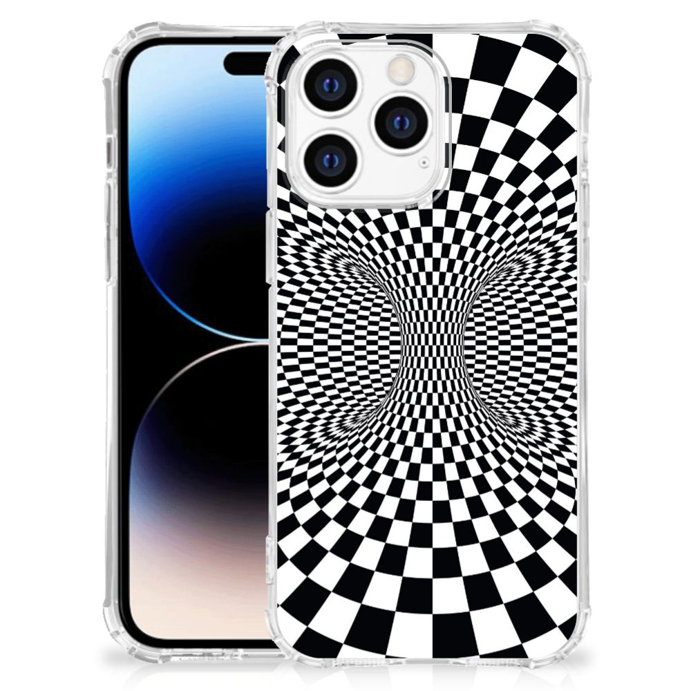 Apple iPhone 14 Pro Max Shockproof Case Illusie